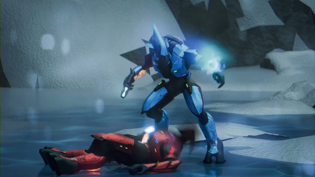 master chief murdering some elites