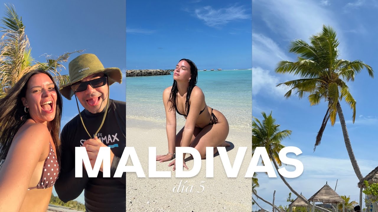 LA PLAYA MÁS BONITA QUE HEMOS VISTO | MALDIVAS DÍA 5