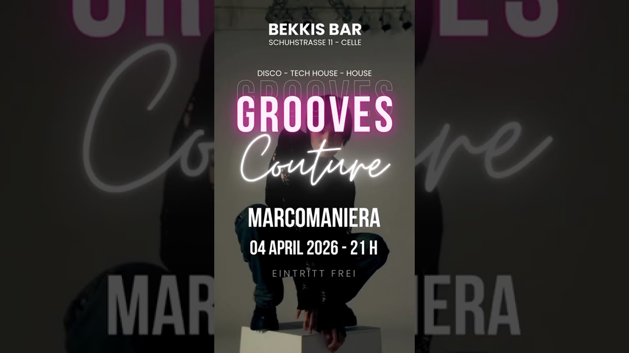4 April 2026 - GROOVES COUTURE 😍