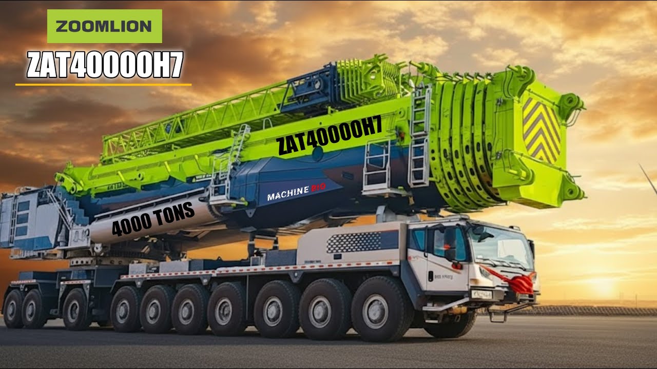 Zoomlion ZAT40000H7  World's Largest Mobile Crane