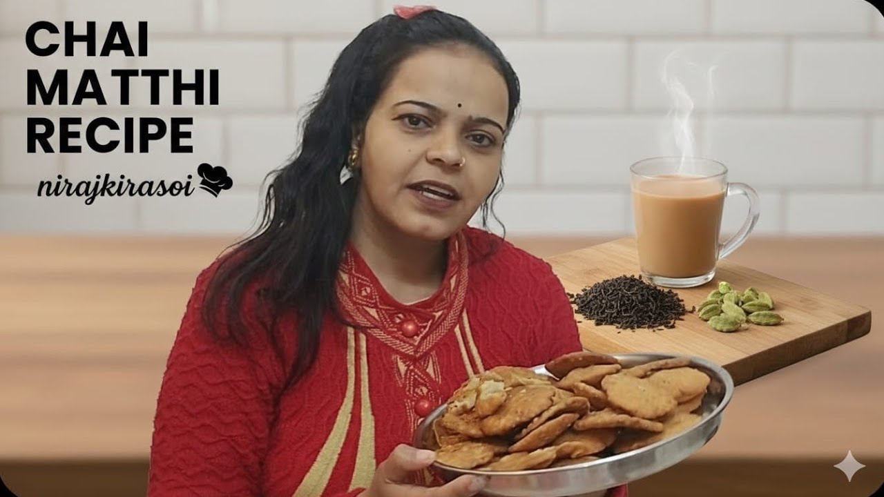 शाम की चाय के साथ इस तरीके से बनाएं 😋हेल्दी और टेस्टी मट्ठी का नाश्ता। एकदम आसान और सीक्रेट तरीका 