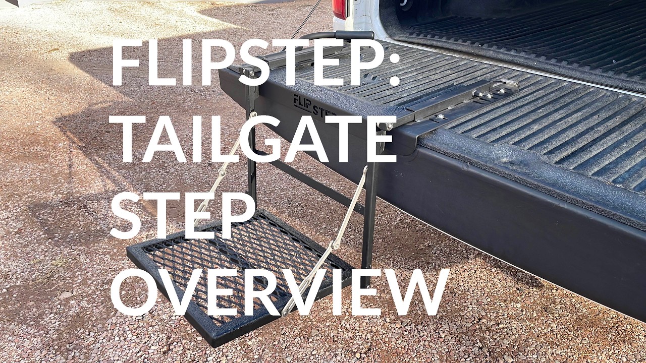 Truck Tailgate Step: TheFlipStep Cover Model Overview