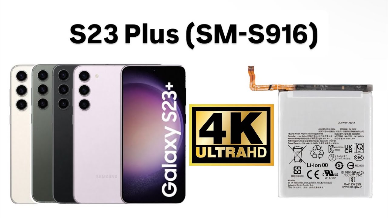 Samsung Galaxy S23 Plus Battery Replacement (SM-S916)