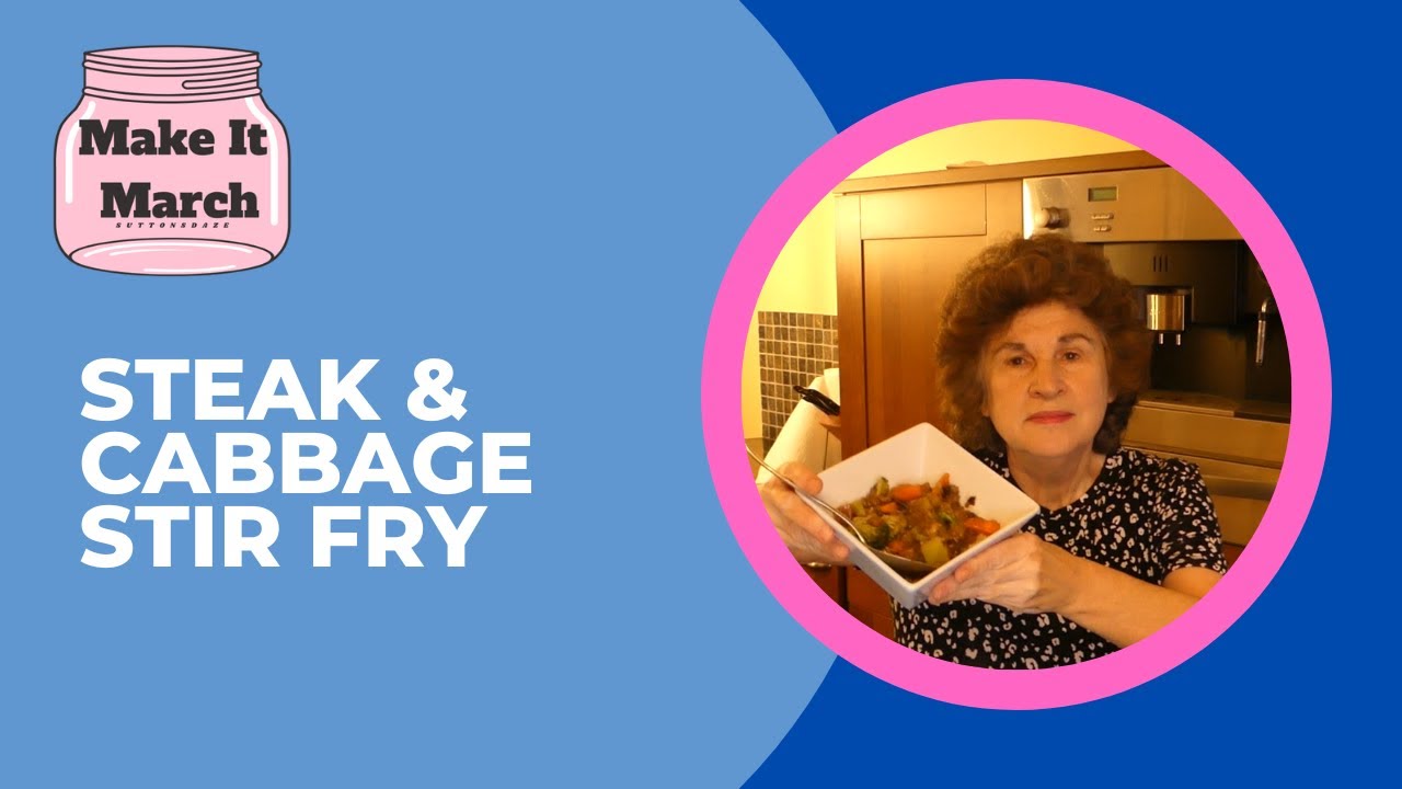 Make It March Steak & Cabbage Stir Fry