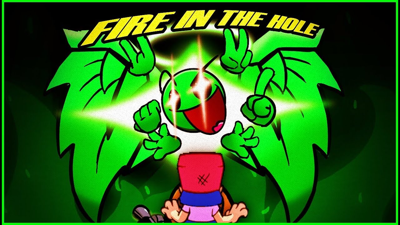 Silly Plays FIRE IN THE HOLE (BREEZY UPDATE) - FNF Geometry Dash Lobotomy (Super HARD)!