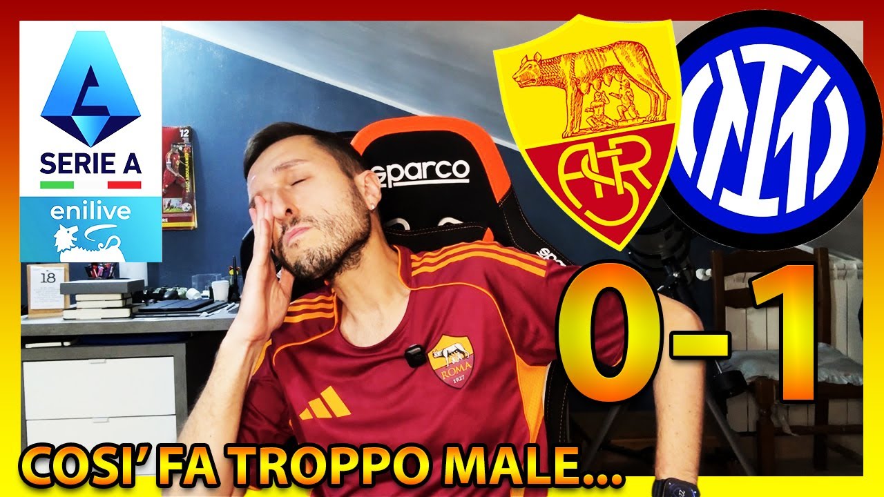 COSÌ FA TROPPO MALE… ROMA-INTER 0-1