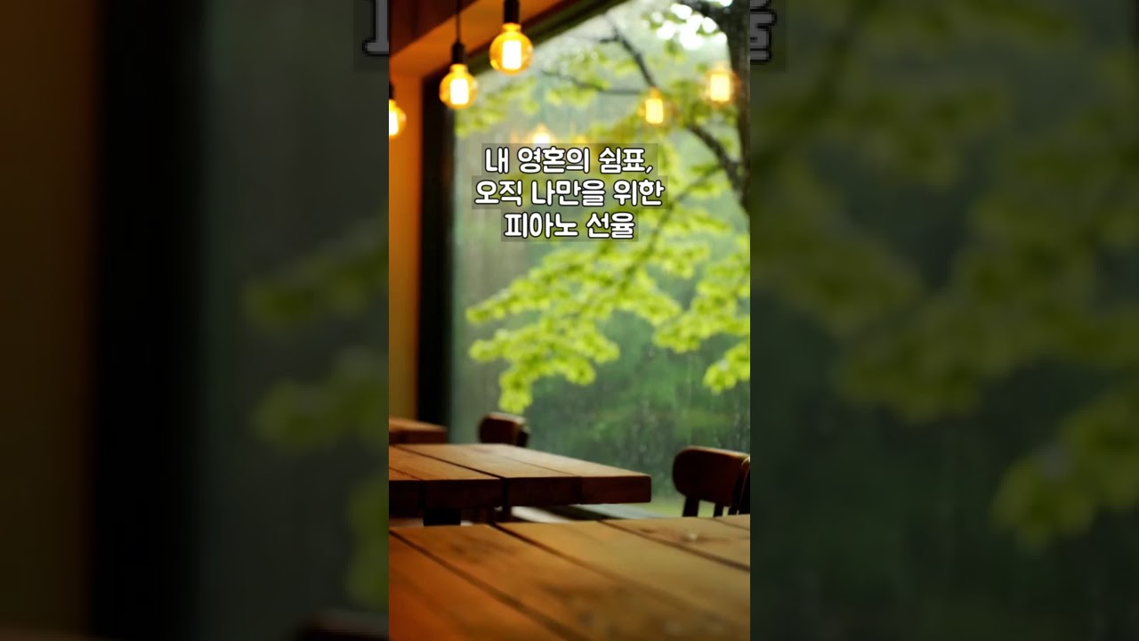 내 영혼의 쉼표, 오직 나만을 위한 피아노선율