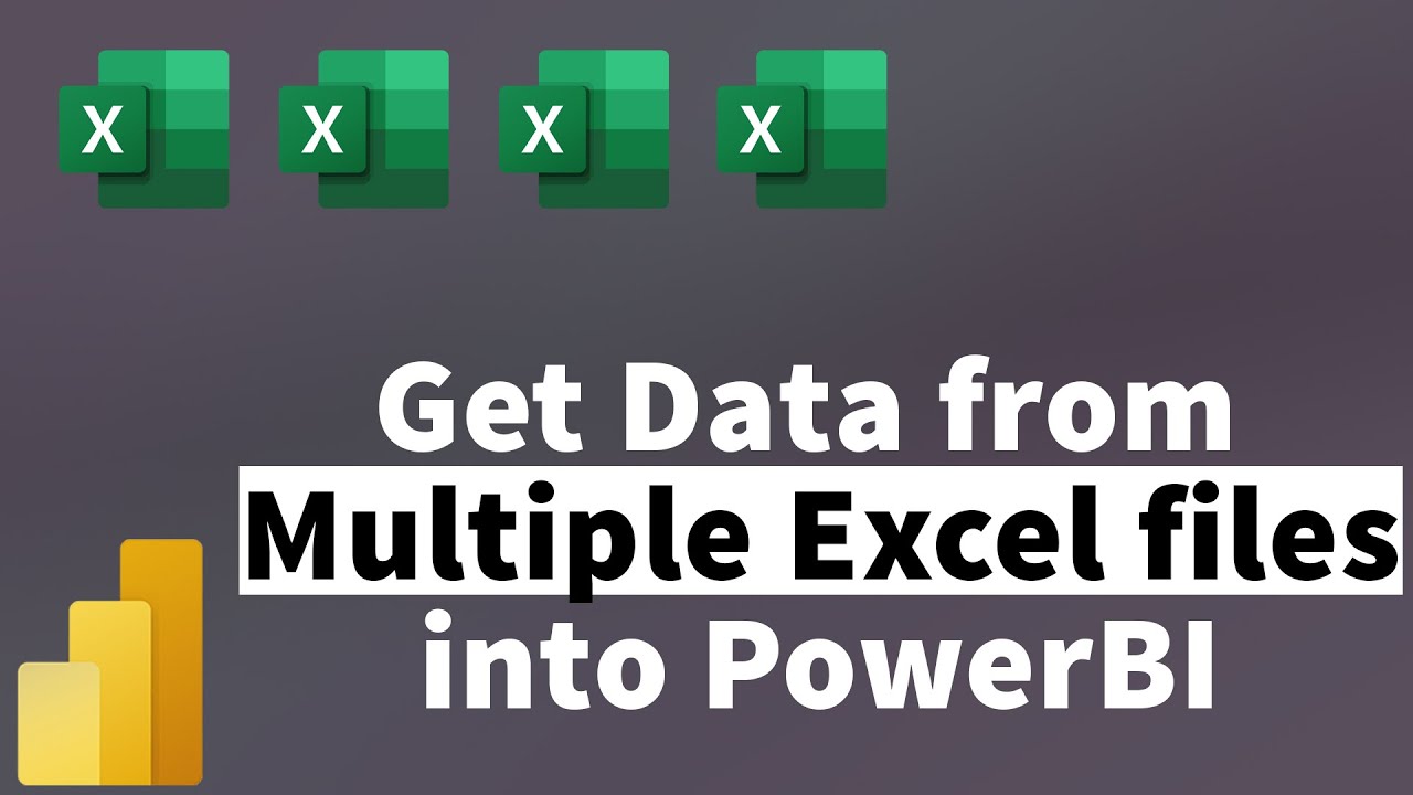 Import All Excel Files from a Folder in PowerBI | Power Query | MiTutorials
