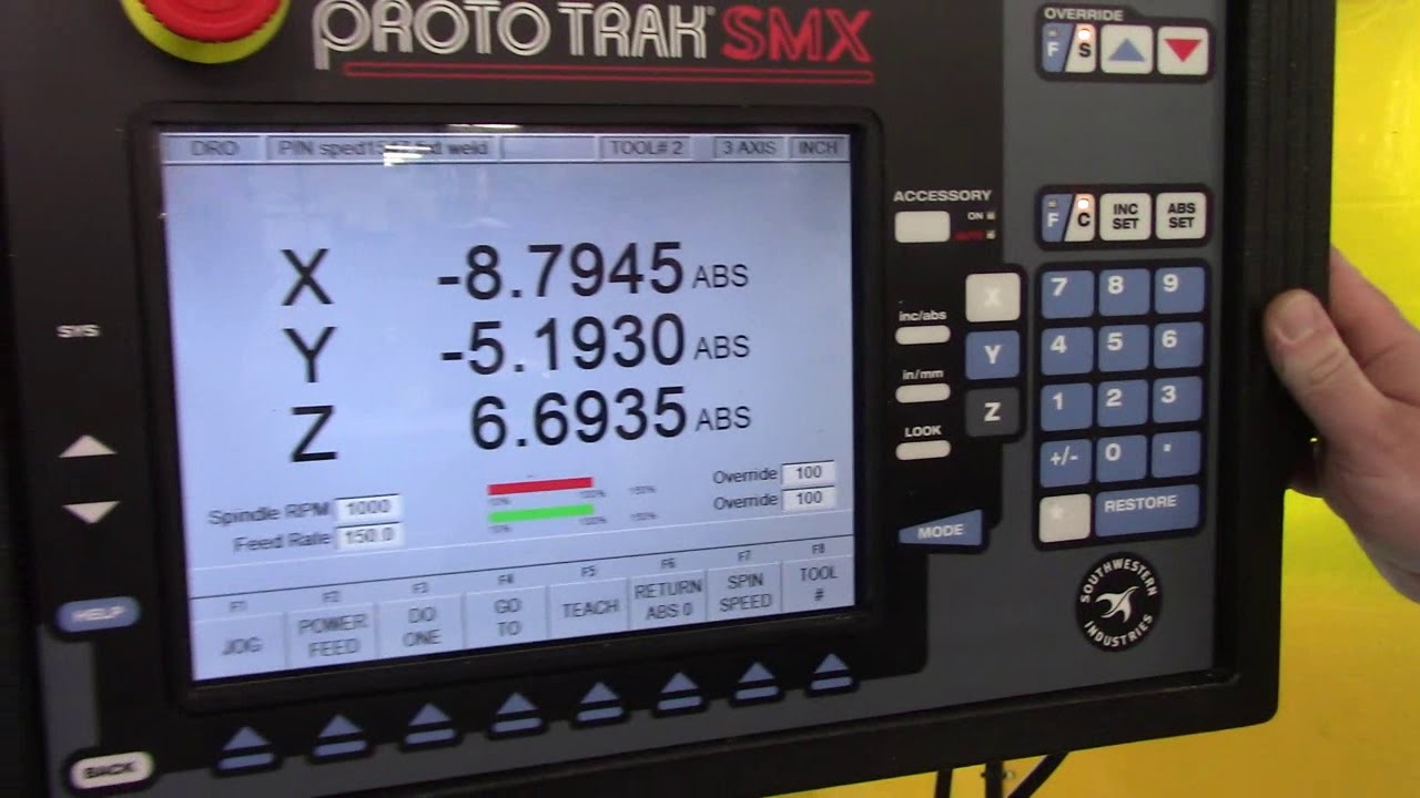 Southwestern Industries Trak DPM2 CNC Vertical Mill m/c #403829