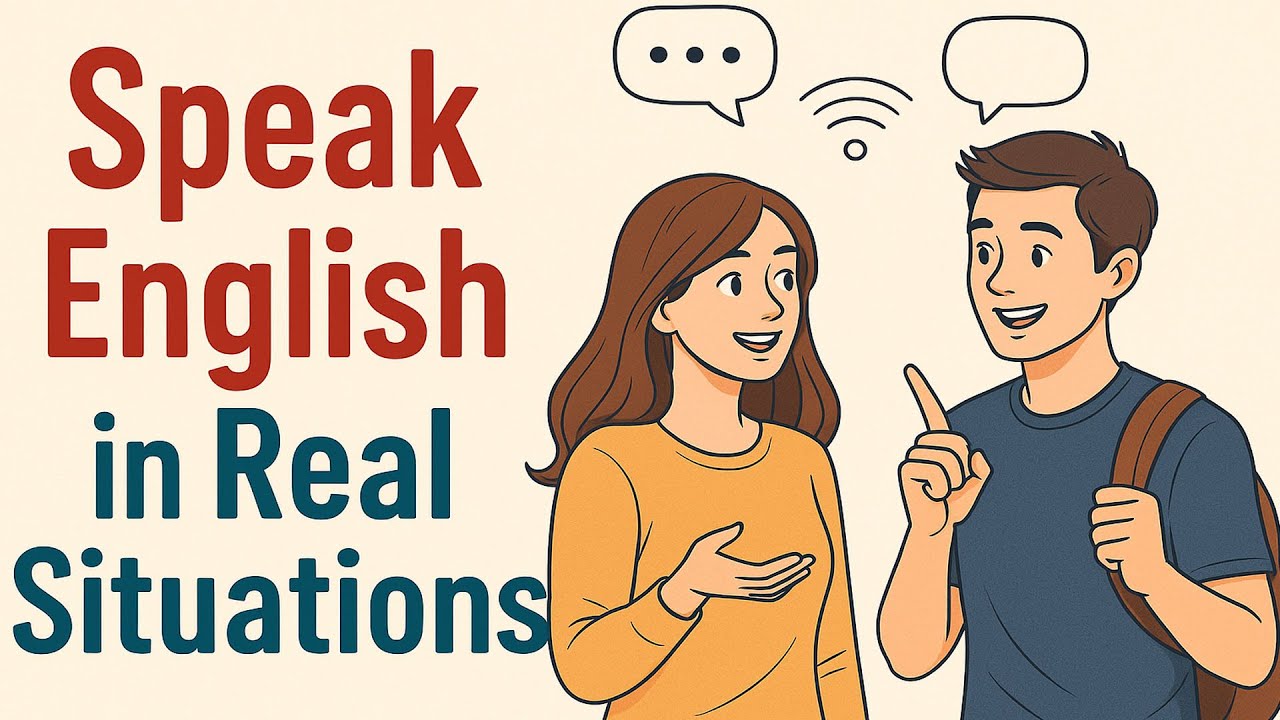 Speak English in Real Situations -  English for Beginners | Podcast English