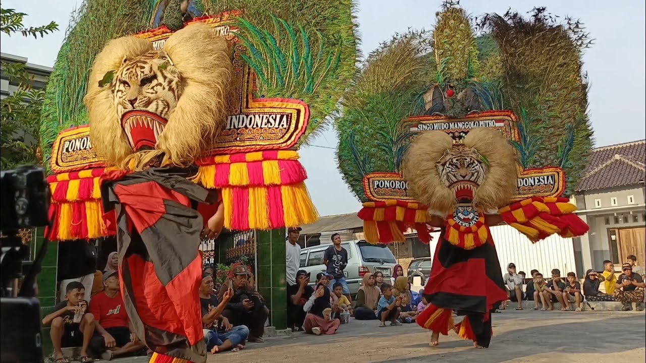 GELAR REOG PONOROGO DESA LEMBAH BABADAN ATRAKSI ADU SOLAH PEMBARONG LEGEND BIKIN KAGUM