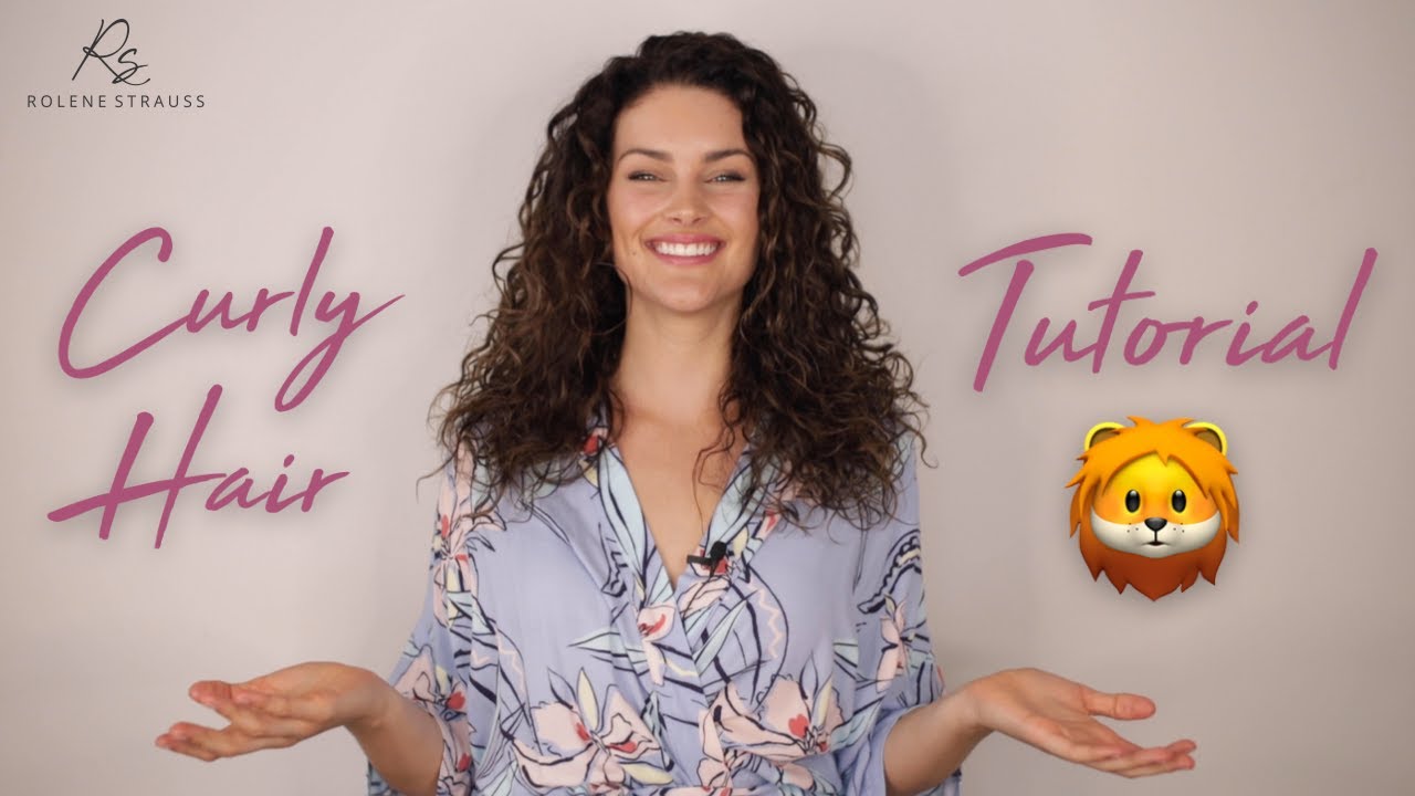 Curly Hair Tutorial | Rolene Strauss