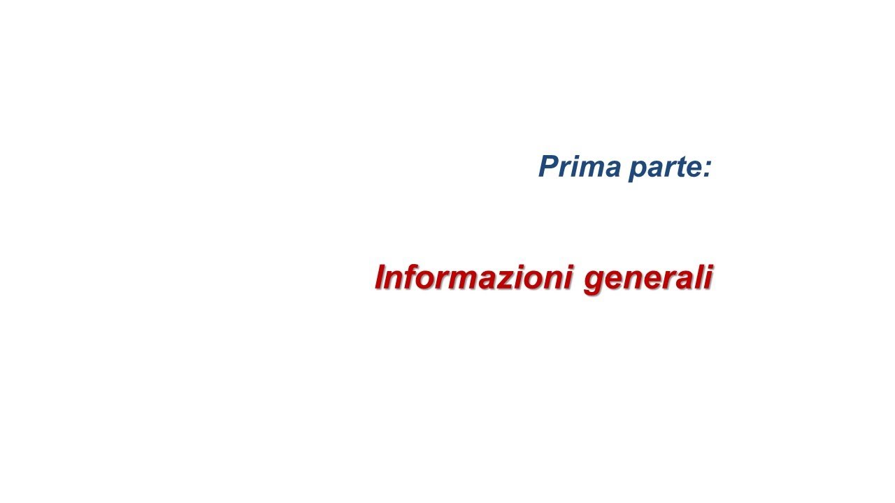 Informazioni sulla Gravidanza e sulla Diagnosi Prenatale - Parte I