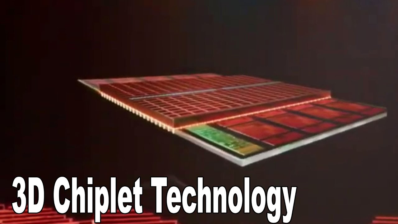 AMD 3D Chiplet Technology - Reveal Computex 2021 [HD 1080P]