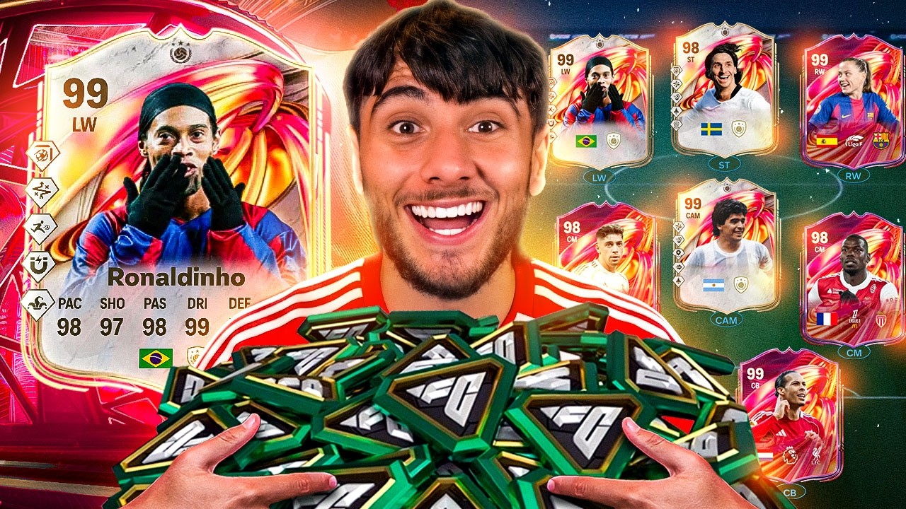 100 000 FC POINTS решили, какой у меня будет состав FUTTIES!