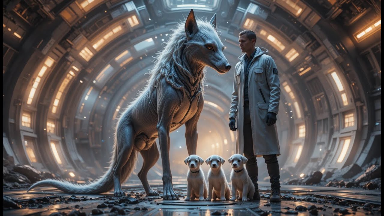 «Готовься, человек! У нас будут щенки!» — Инопланетная собака сообщает шокирующую новость | HFY