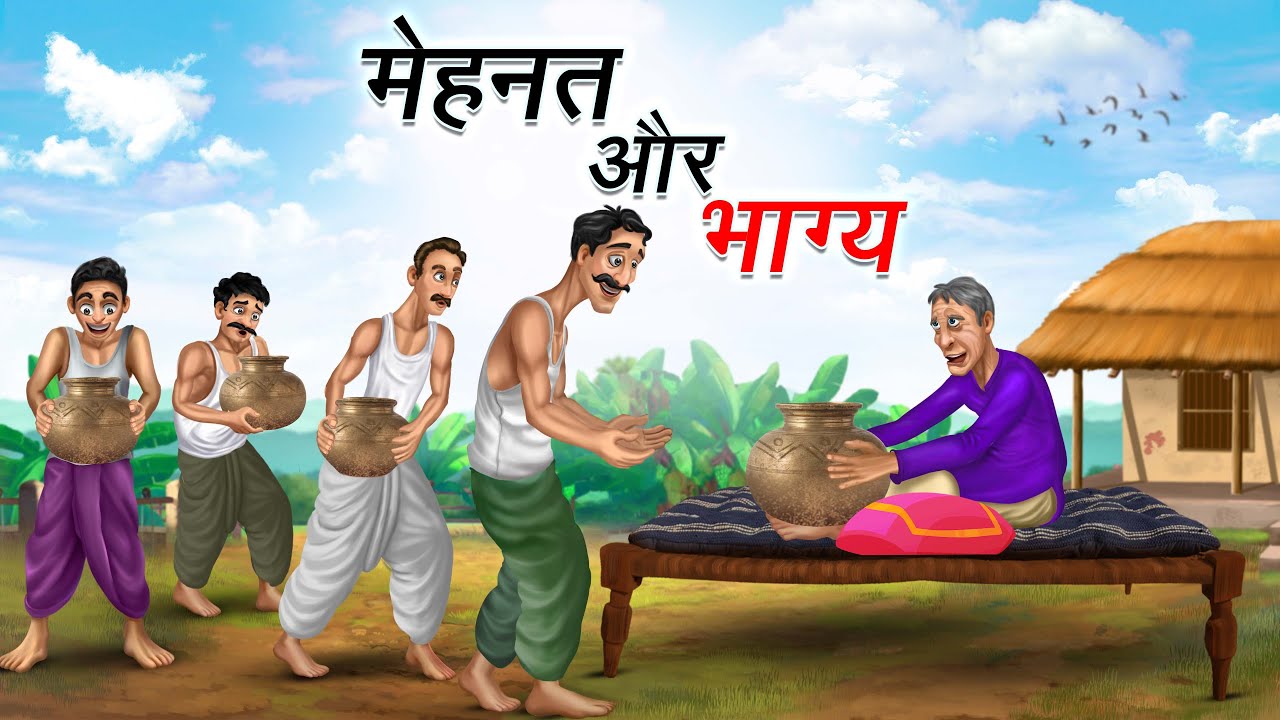 मेहनत और भाग्य | MEHNAT AUR BHAGAYA | HINDI KAHANIYA | HINDI STORIES