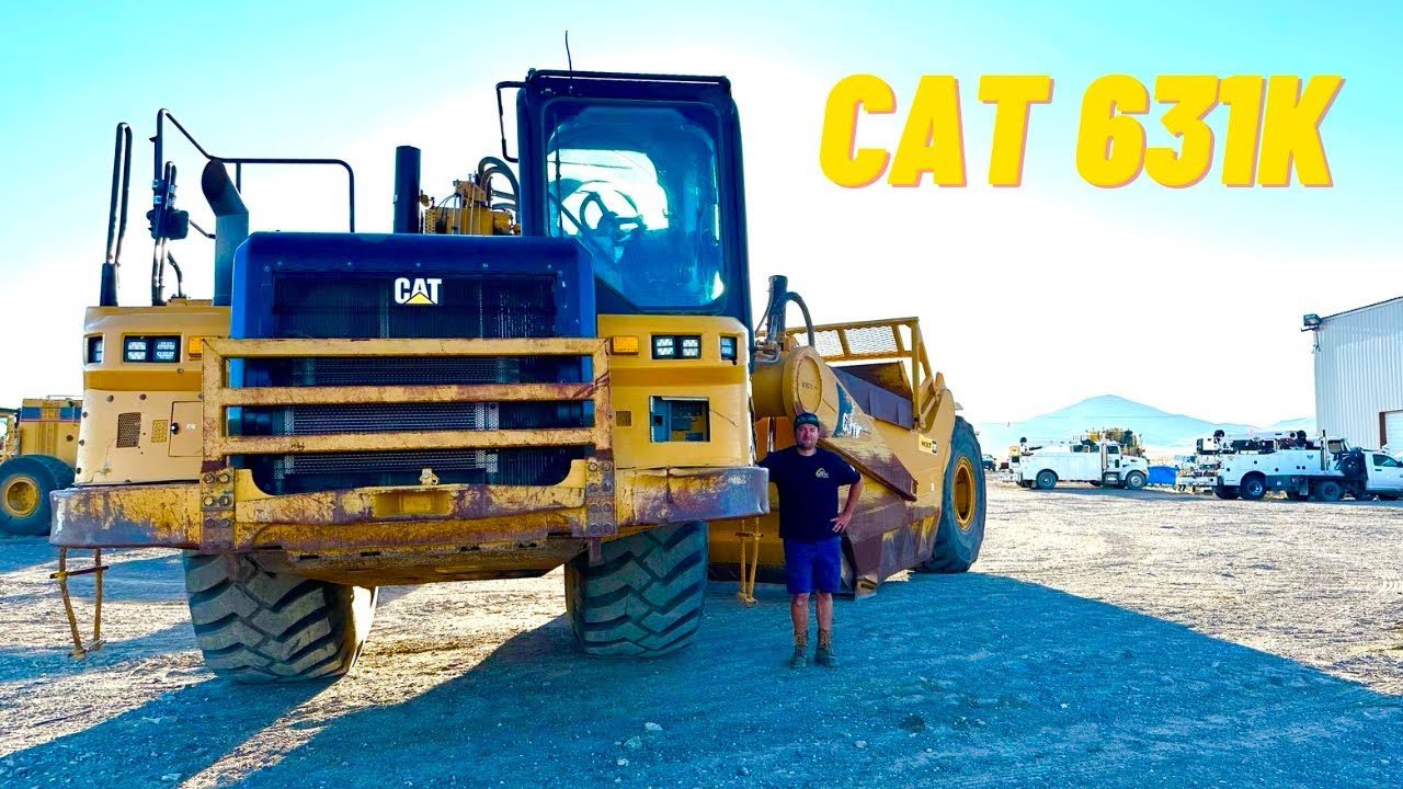 Я купил CAT 631K! И полное обслуживание.