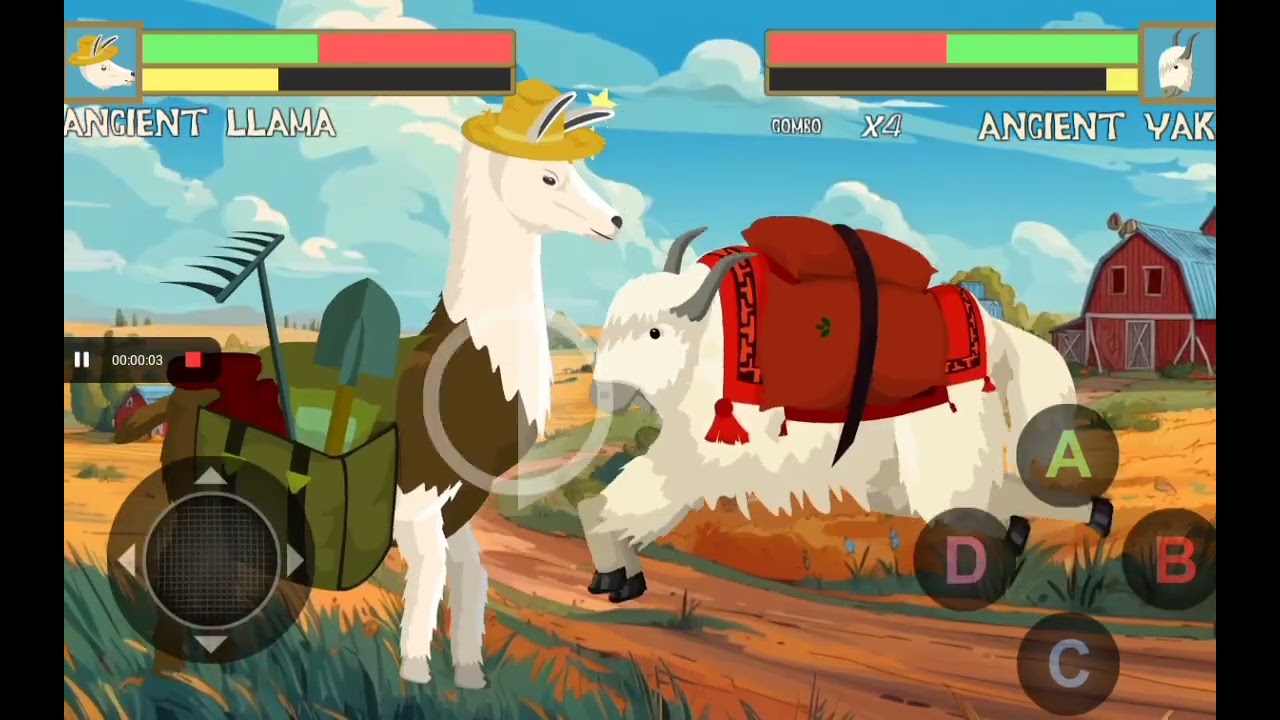 HORSE FIGHTS FARM ANIMALS - TR&Aacute;ILER (dexus wild)