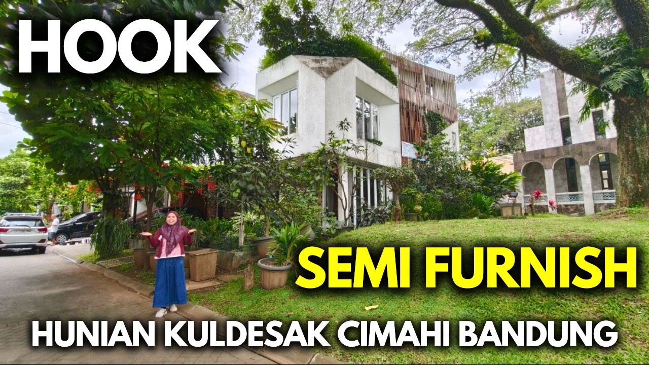 WOW! Rumah Besar 7 Kamar di Cimahi, Posisi Hook Dekat Taman & Masjid #rumahhook