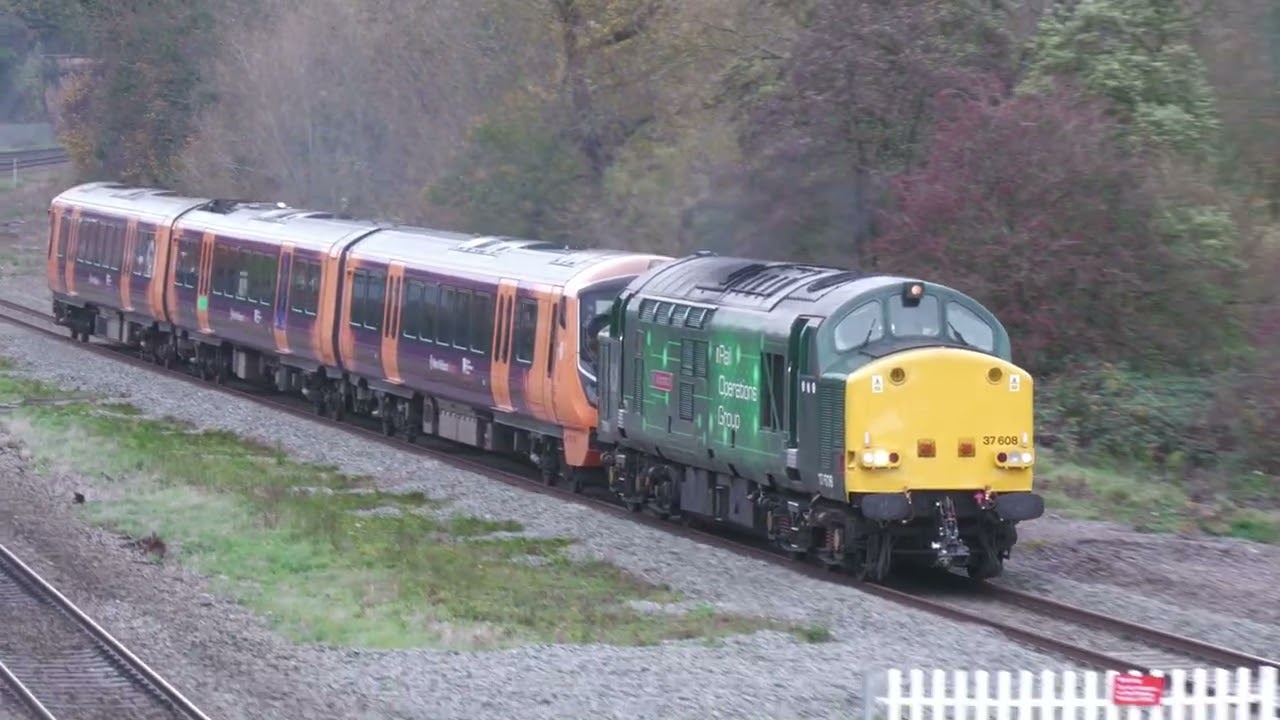 37608 Duffield 11th November 2025 5Q65 Gascoigne Wood to Soho