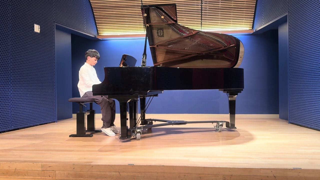 T Recital 2024-01-29. Sonatina in A Minor. Allegro. Jiri Antonin Benda.