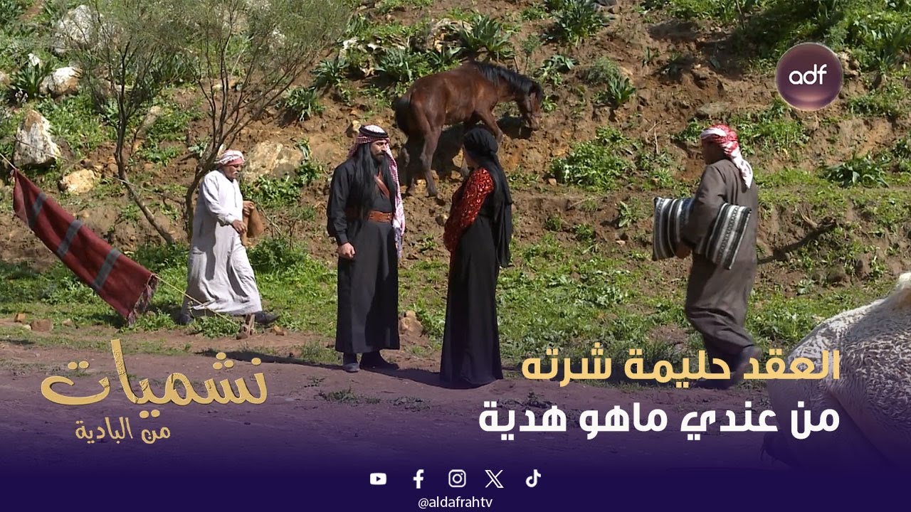 نشميات من البادية | العقد حليمة شرته من عندي ماهو هدية | الحلقة 13