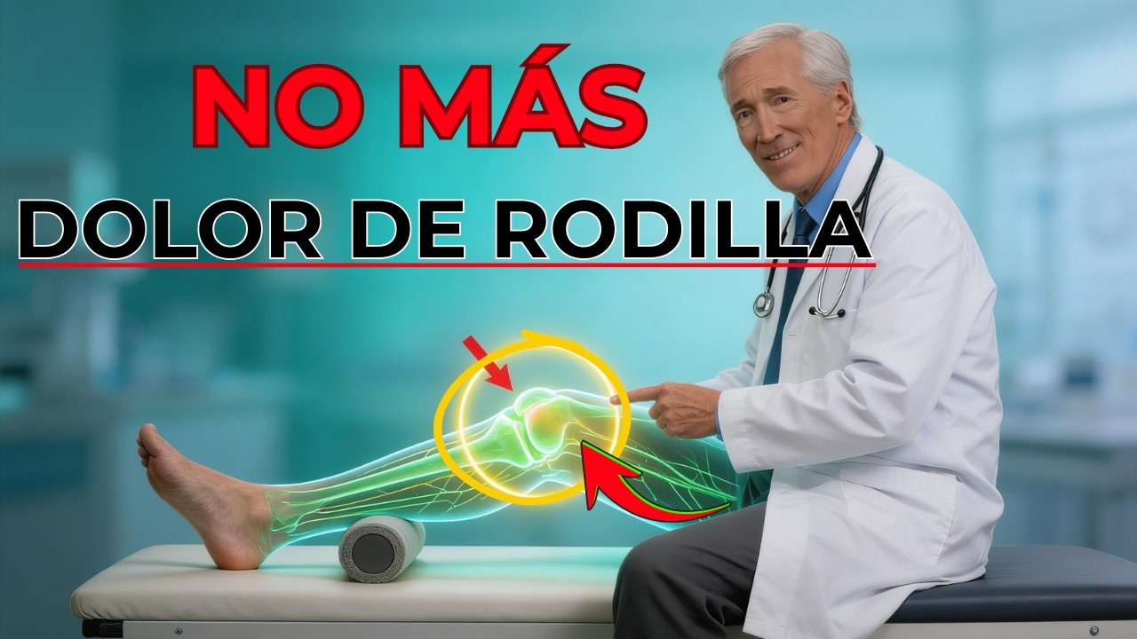 El MÉDICO Más LONGEVO de JAPÓN: Los ÚNICOS 5 EJERCICIOS para el DOLOR de RODILLA (50+)