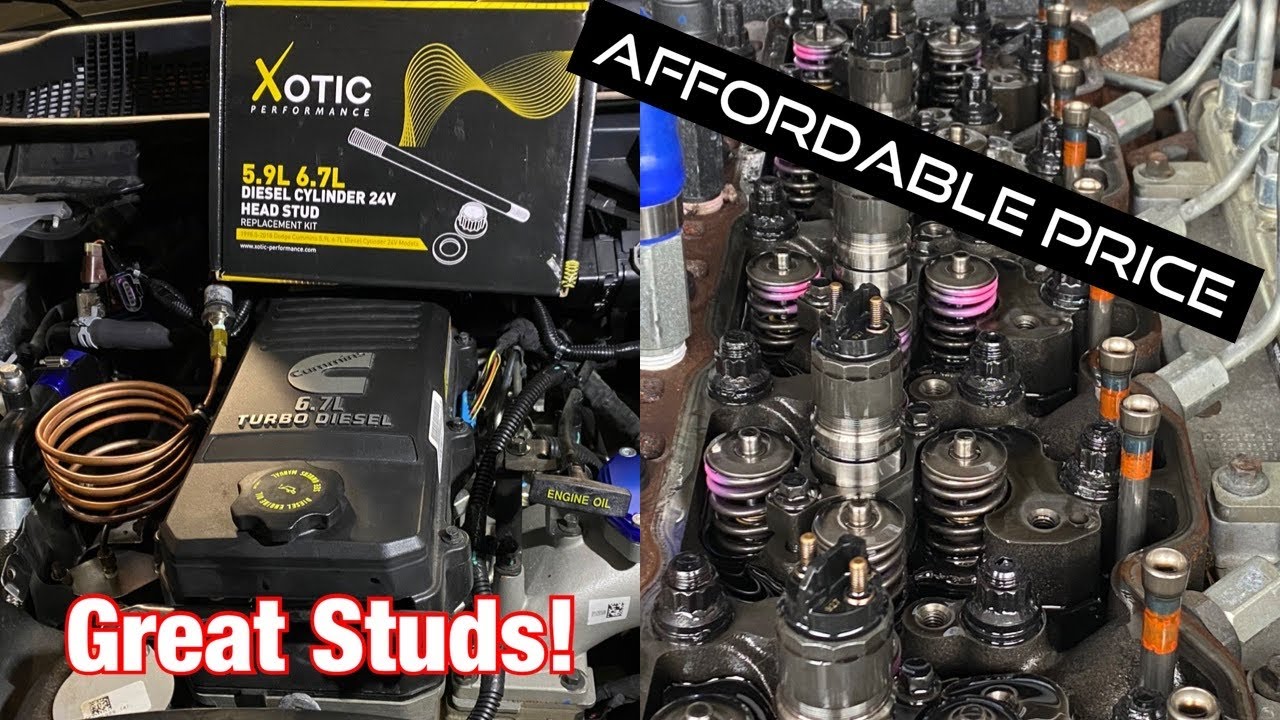 Xotic Performance 6.7L Cummins Head Stud Install | 4th Gen 2018 Ram 2500