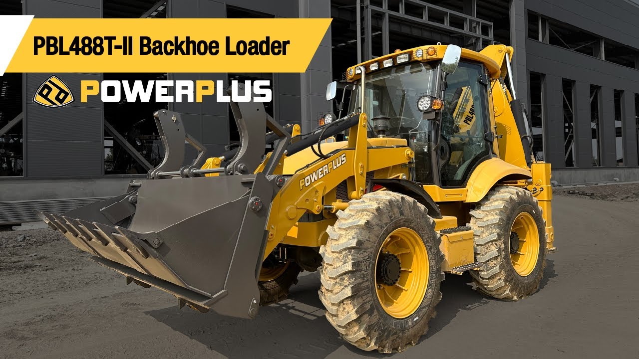 POWERPLUS PBL488T-II Backhoe Loader
