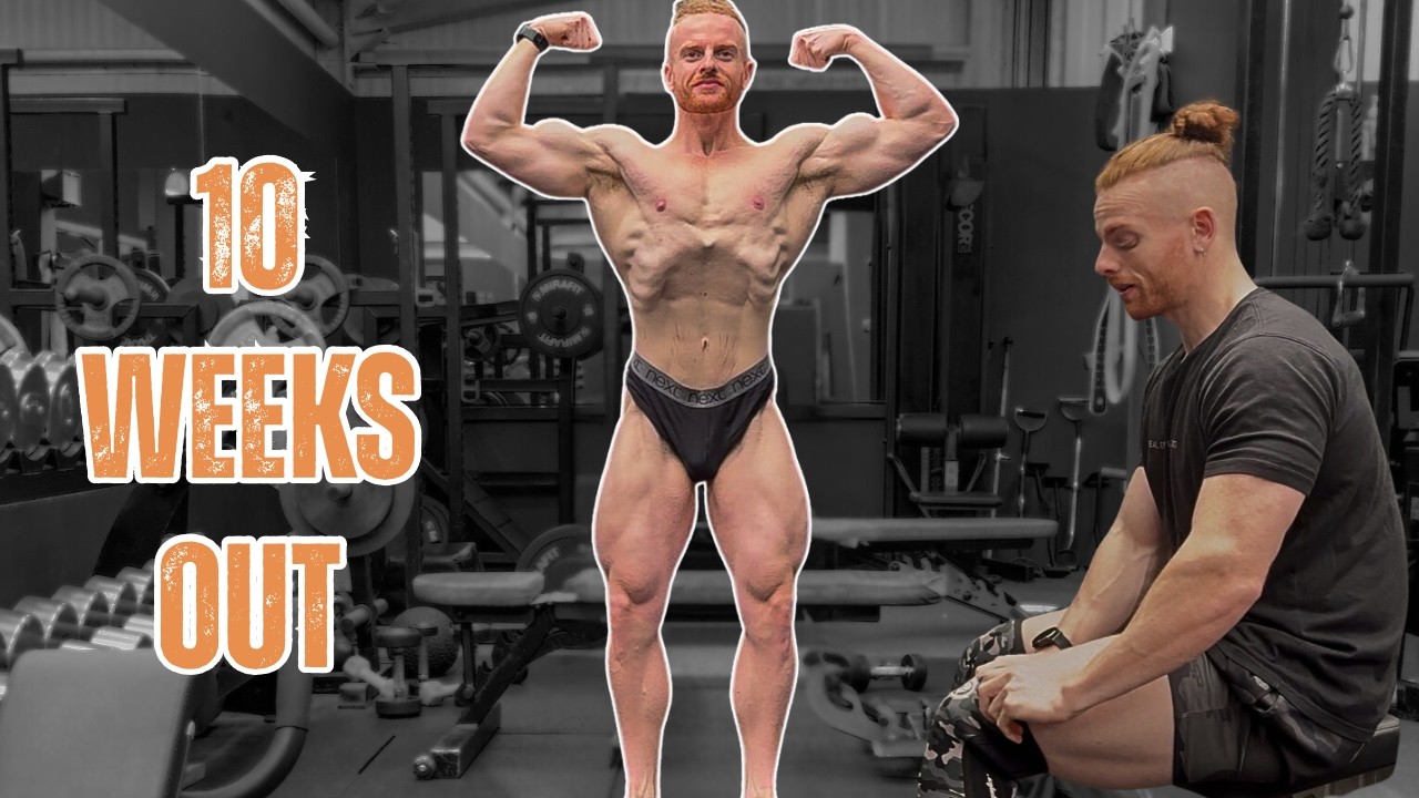 10 Weeks Out Leg Day | Natural Bodybuilding Prep Series Ep.1