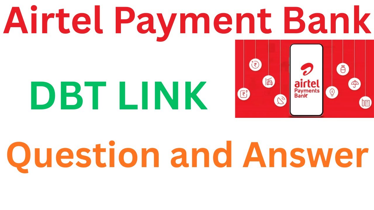 Airtel payment bank DBT link quiz questions and answers | airtel payment bank