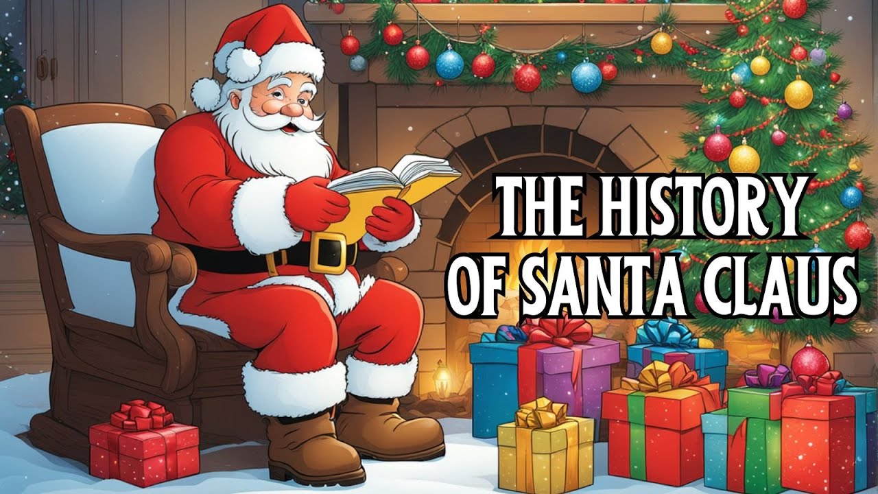 The History of St. Nicholas and Santa: Christmas Stories for Kids