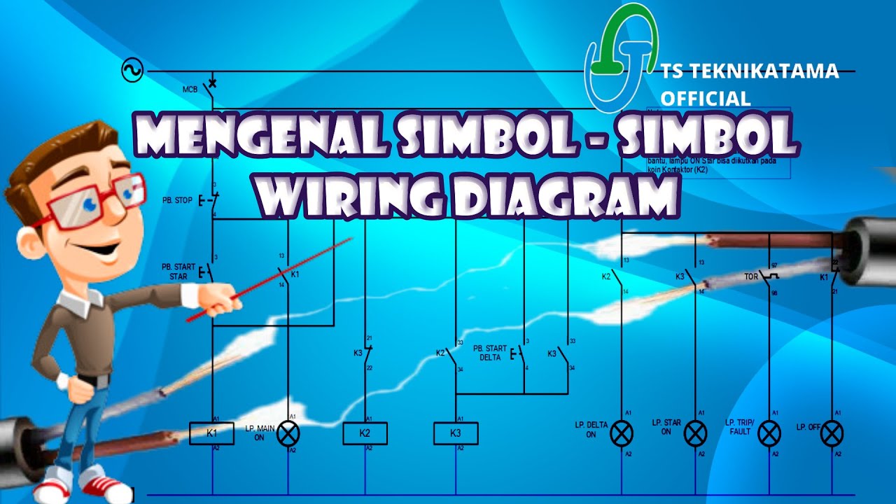 Mengenal simbol Diagram ║ Wiring Diagram ║ Schematic Diagram