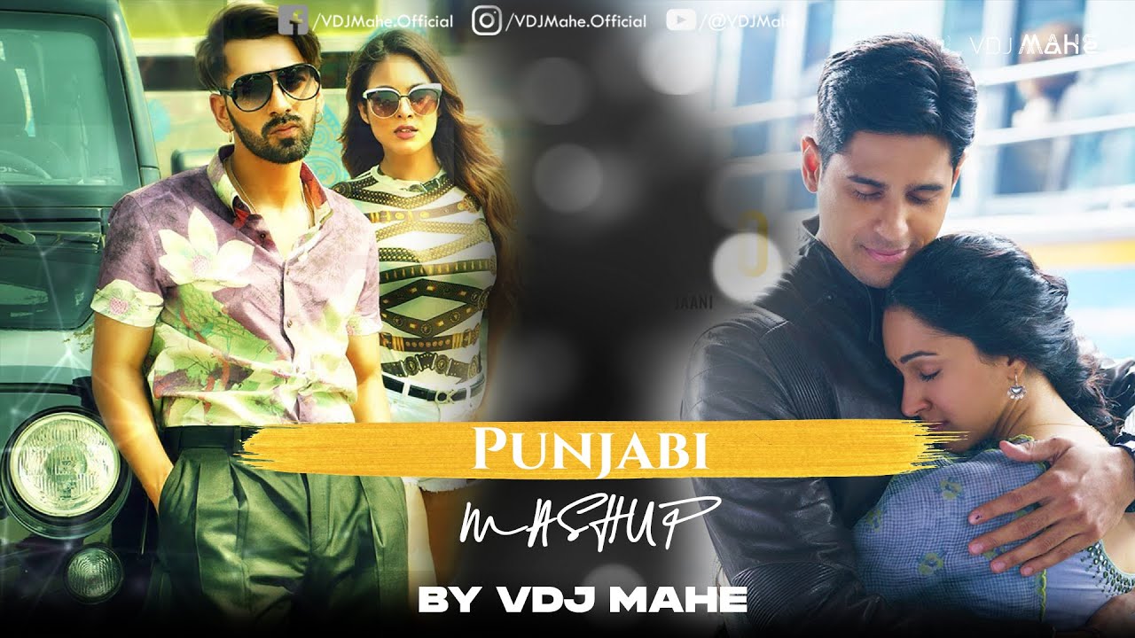 Punjabi Romantic Songs - (DJ Shadow Dubai - Love Mashup)  | Visual : VDJ Mahe