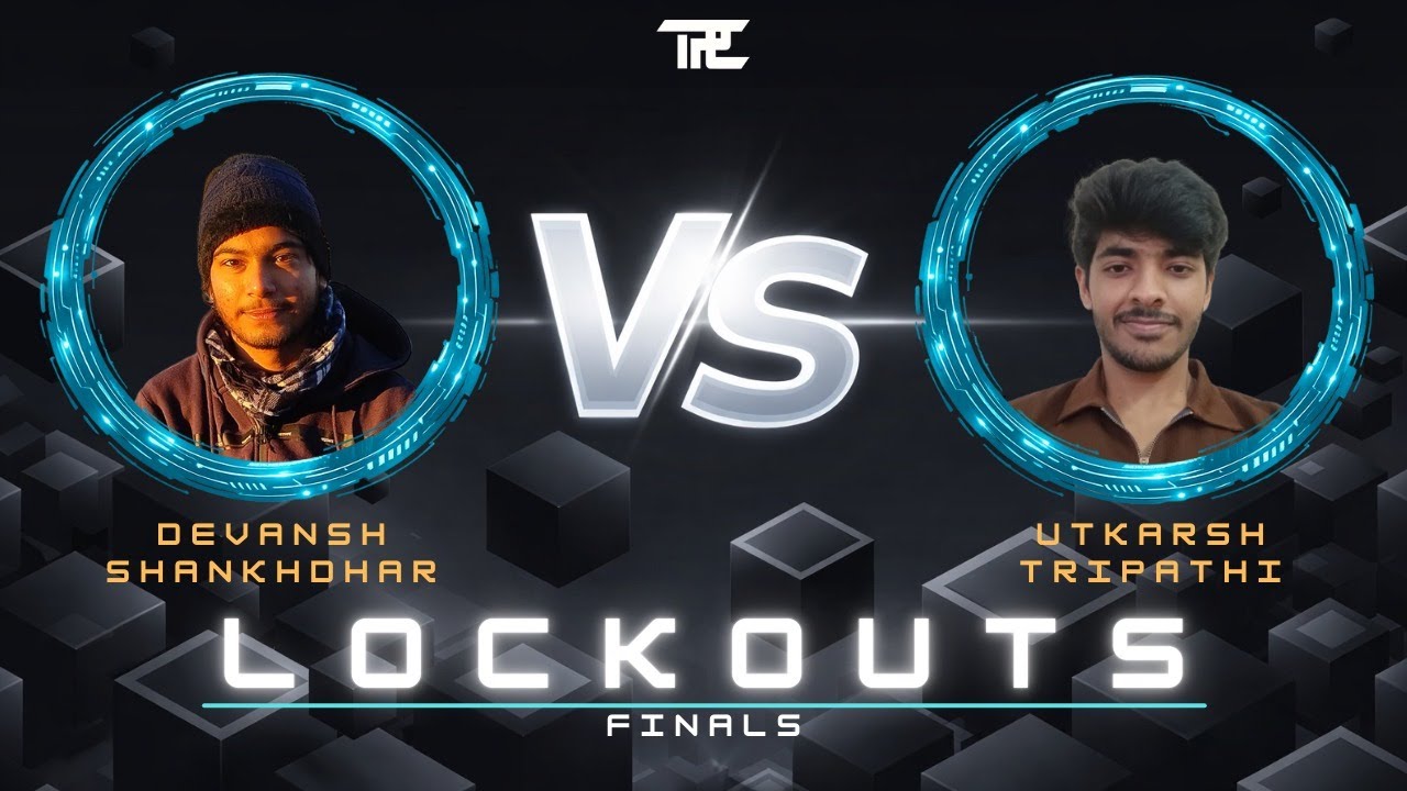 **LOCKOUTS 2K26** | GRAND FINALE SHOWDOWN | IIITDMJ TPC