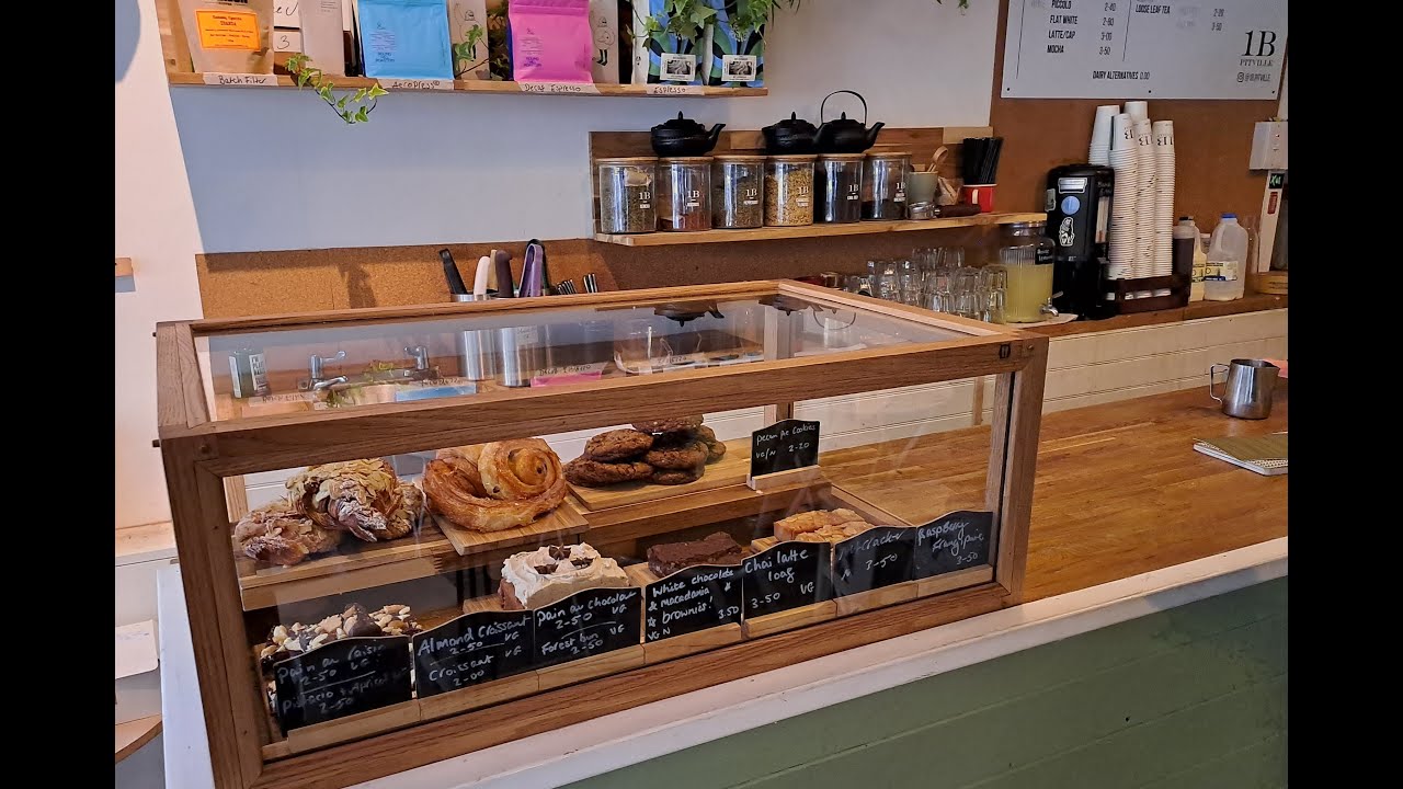 The Woodcraft Journals | A Coffee Shop Display Case. #woodworking  #woodcraft #design #creative