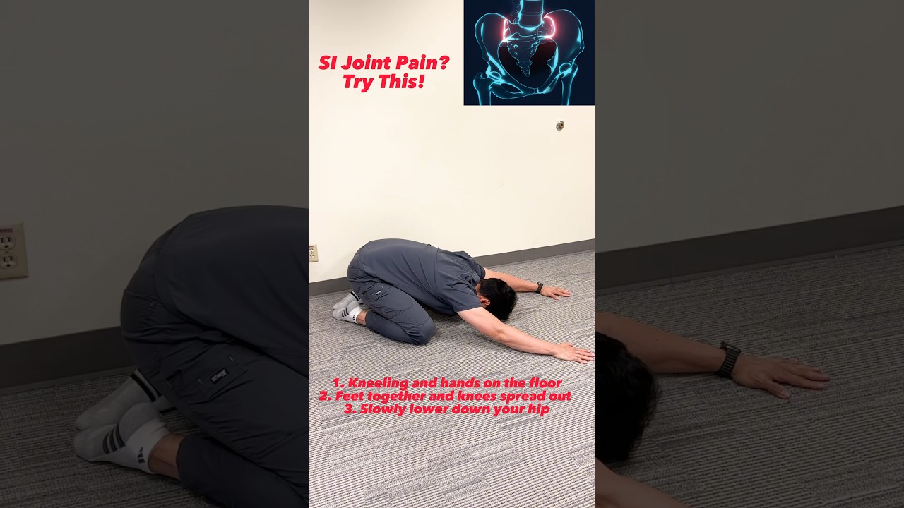 SI Joint Stretching: Effective Exercises for Relieving Pain and Increasing Mobility
