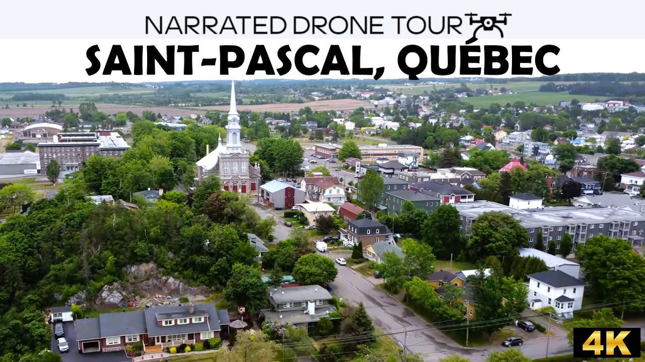 ⚜️ 🌾 Breathtaking 4K Drone Views of Saint-Pascal, Qu&eacute;bec 🇨🇦 | Explore Nature's Serenity ✨