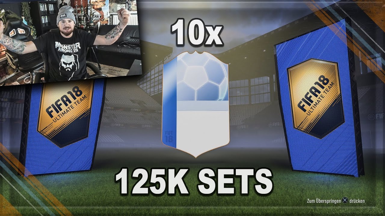 FIFA 18 | 10x 125K SETS 😱 Team of the Group Stage PACK LUCK OPENING 🔥🔥 |