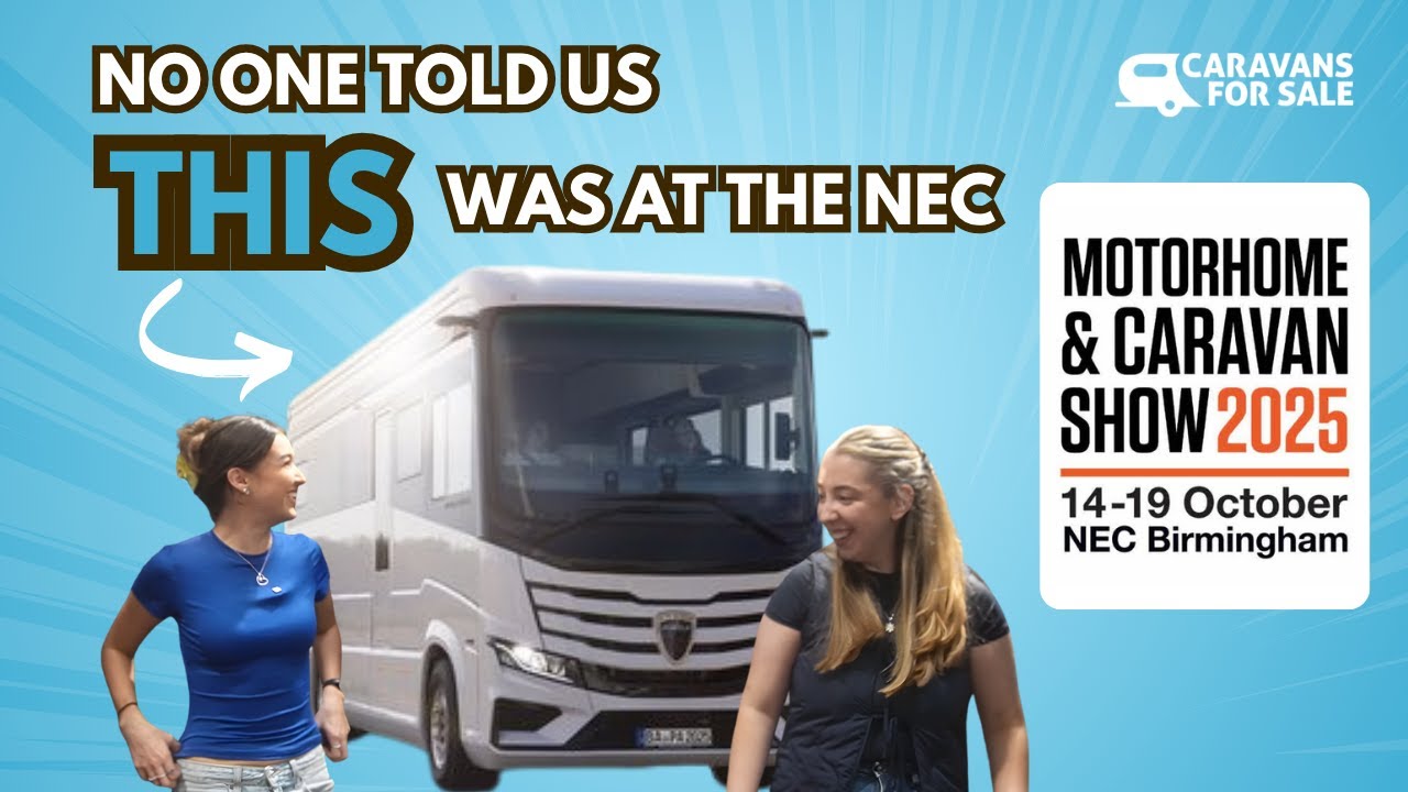 Our TOP 10 FINDS You Can’t Miss from the Motorhome & Caravan Show