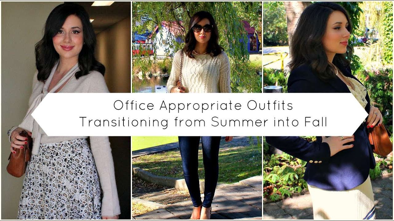 Office Appropriate Outfits | Transitioning from Summer into Fall