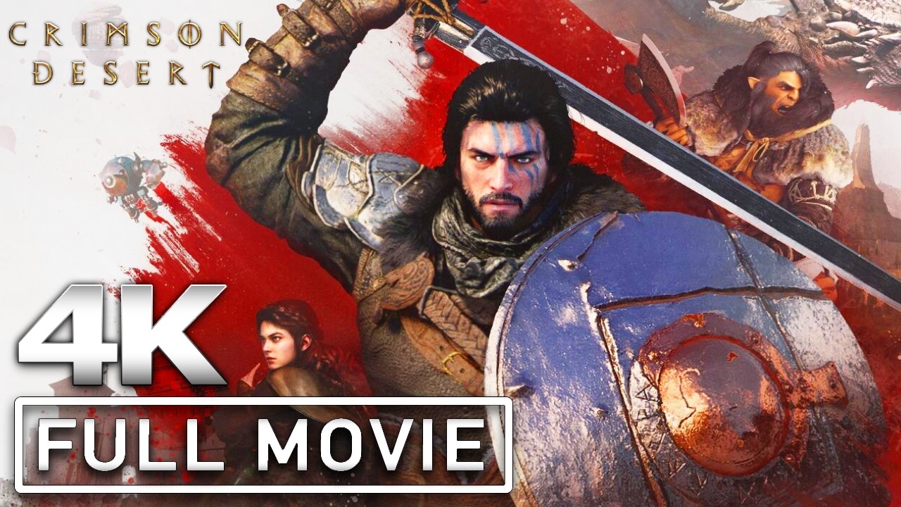 CRIMSON DESERT All Cutscenes (Full Game Movie) 4K 60FPS Ultra HD