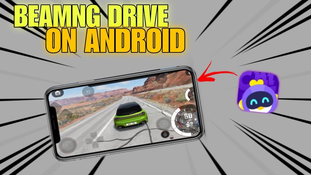 I Played Beamng Drive On Android 😱🔥 | Beamng Drive