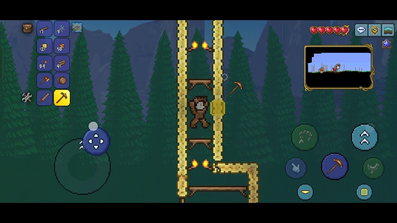 In this video i died many times [ Terraria Part : 01 ]