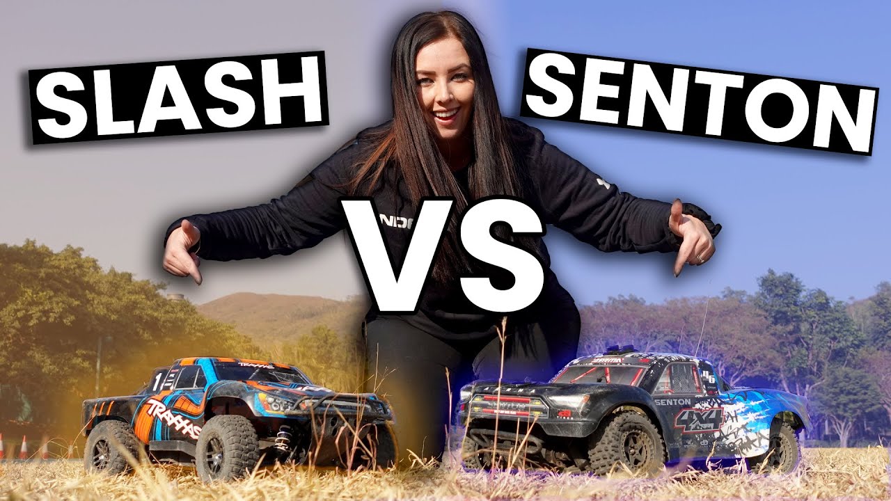 TRAXXAS Slash Ultimate VS ARRMA Senton V3 (DRAG RACE) - Episode TWO
