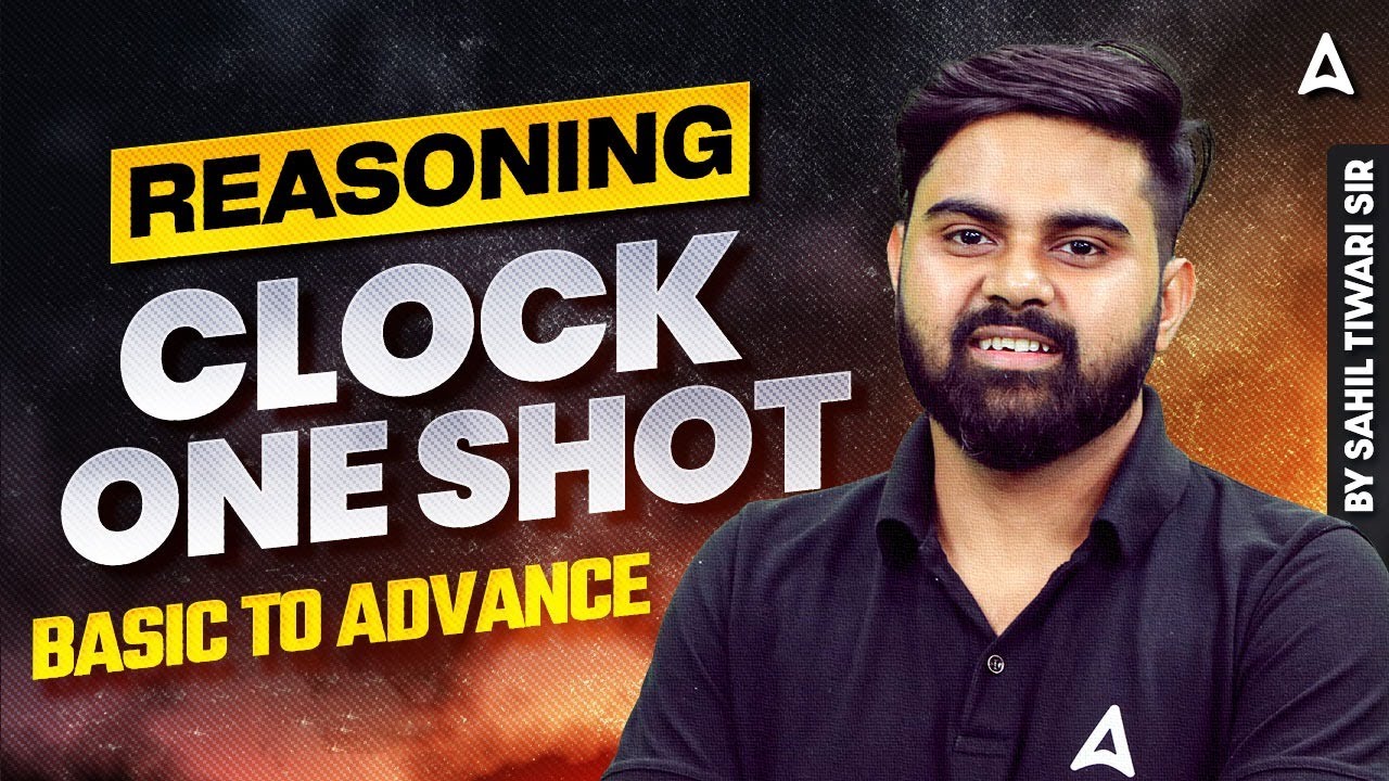 SSC CGL 2026 | SSC CGL Reasoning Class 2026 | SSC CGL 2026 Reasoning Clock | By Sahil Tiwari Sir