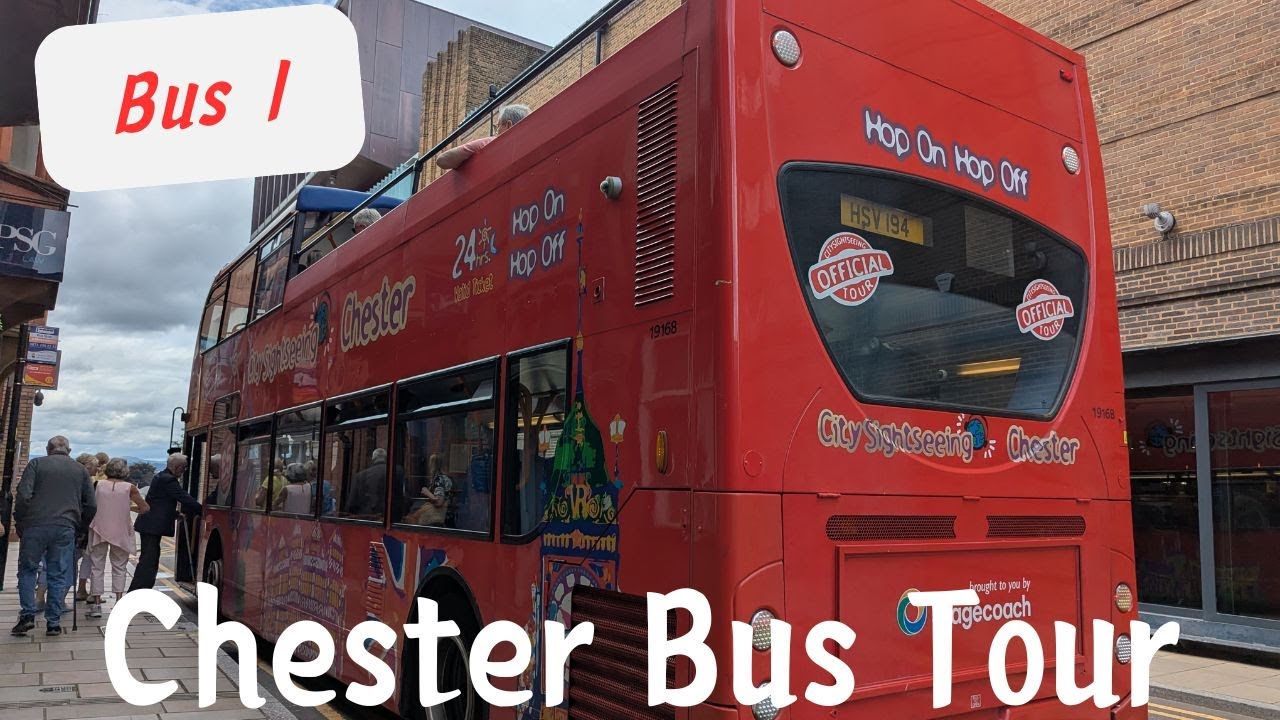 A Roman Fortress | Sightseeing Chester | Chester city centre bus tour | July 2025