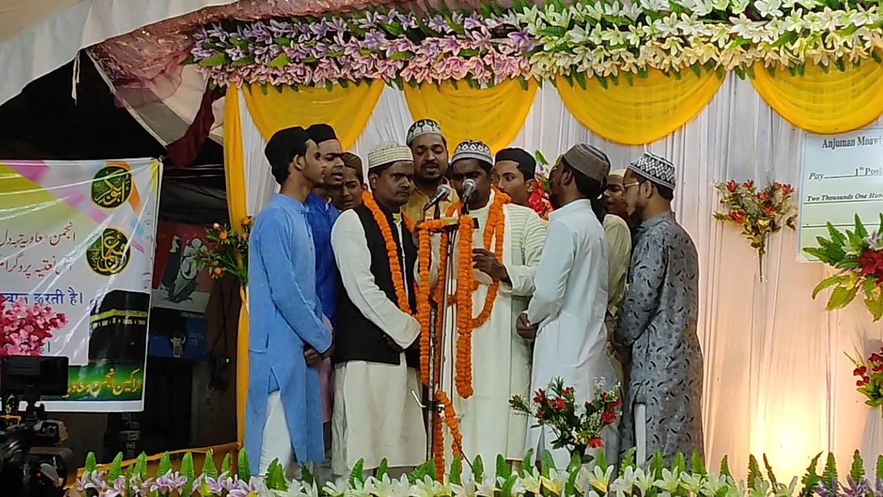 Anjuman tajdaar e haram mubarakpur muqabla juran shaheed ghazipur hashr me farmaega maula mashaallah