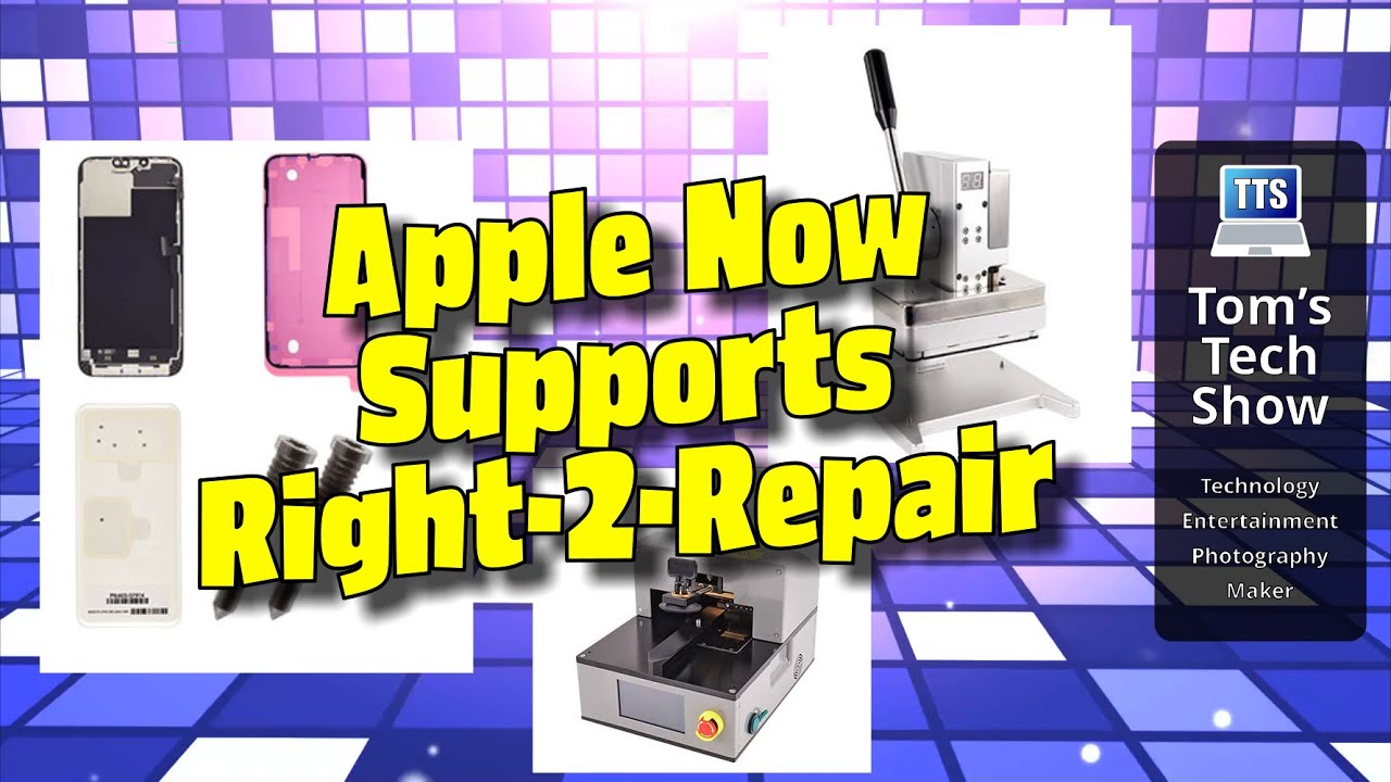 Apple Now Supports Right to Repair